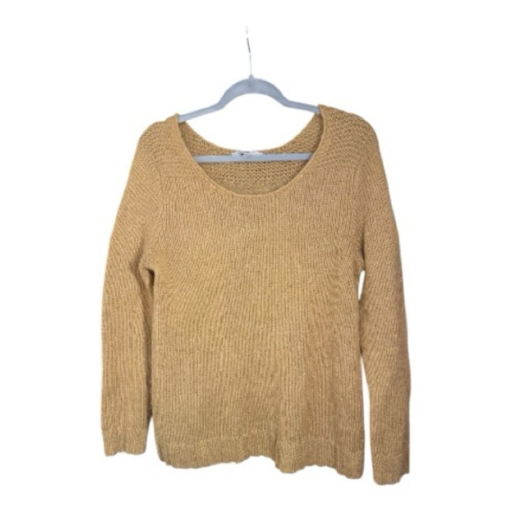 GAP Alpaca Blend Tan Crew Neck Sweater Medium